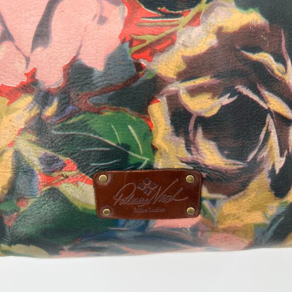 Patricia Nash women’s floral leather large  tote computer bag - Picture 4 of 16